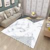 Geometric Abstract Marble Carpet For Living Room Home Decoration Coffee Tables Large Area Rugs Non -Slip Kitchen Floor Mat