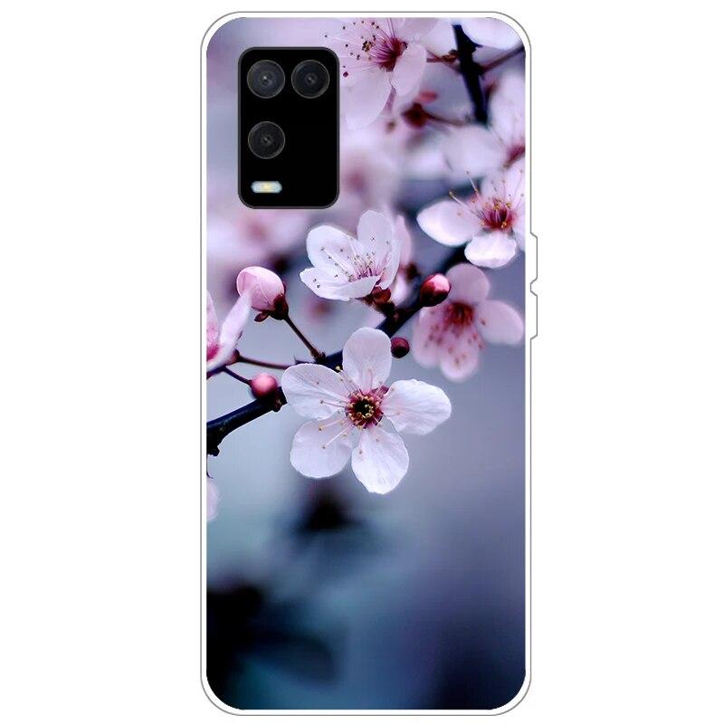 OPPO A54 Case telefonhoz Hátlap OPPO A54 5G 4G Case CPH2239 CPH2195 OPPOA54 A 54 Bumper Silicon Soft Funda fekete tpu tokhoz