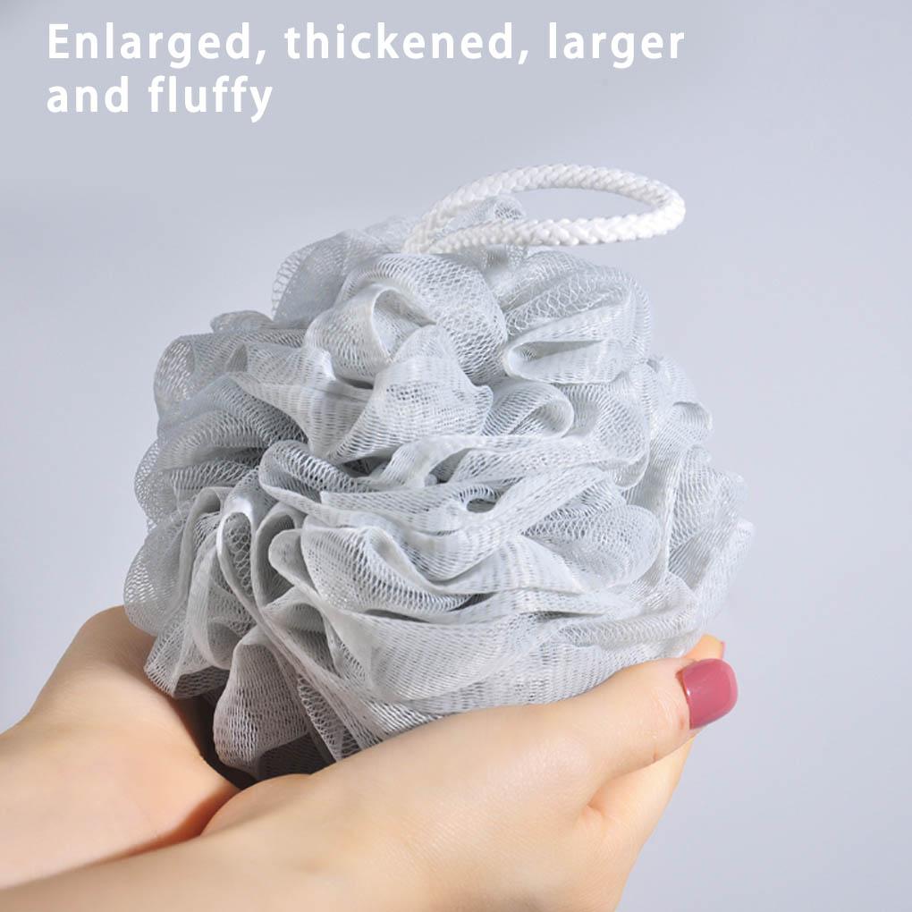 Soft Sponge Ball For Gentle Skin Scrubbing In Bath Or Shower Bathroom Accessories Exfoliating Scrub