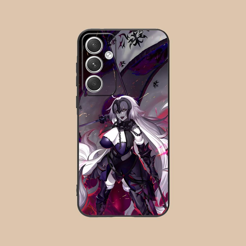 

Чехол для телефона Fate Grand Order Jeanne Alter для Samsung Galaxy S25 S24 S23 S22 S21 S20 Note20 Plus FE Ultra Цветная печать Роскошный Galaxy S22 5G