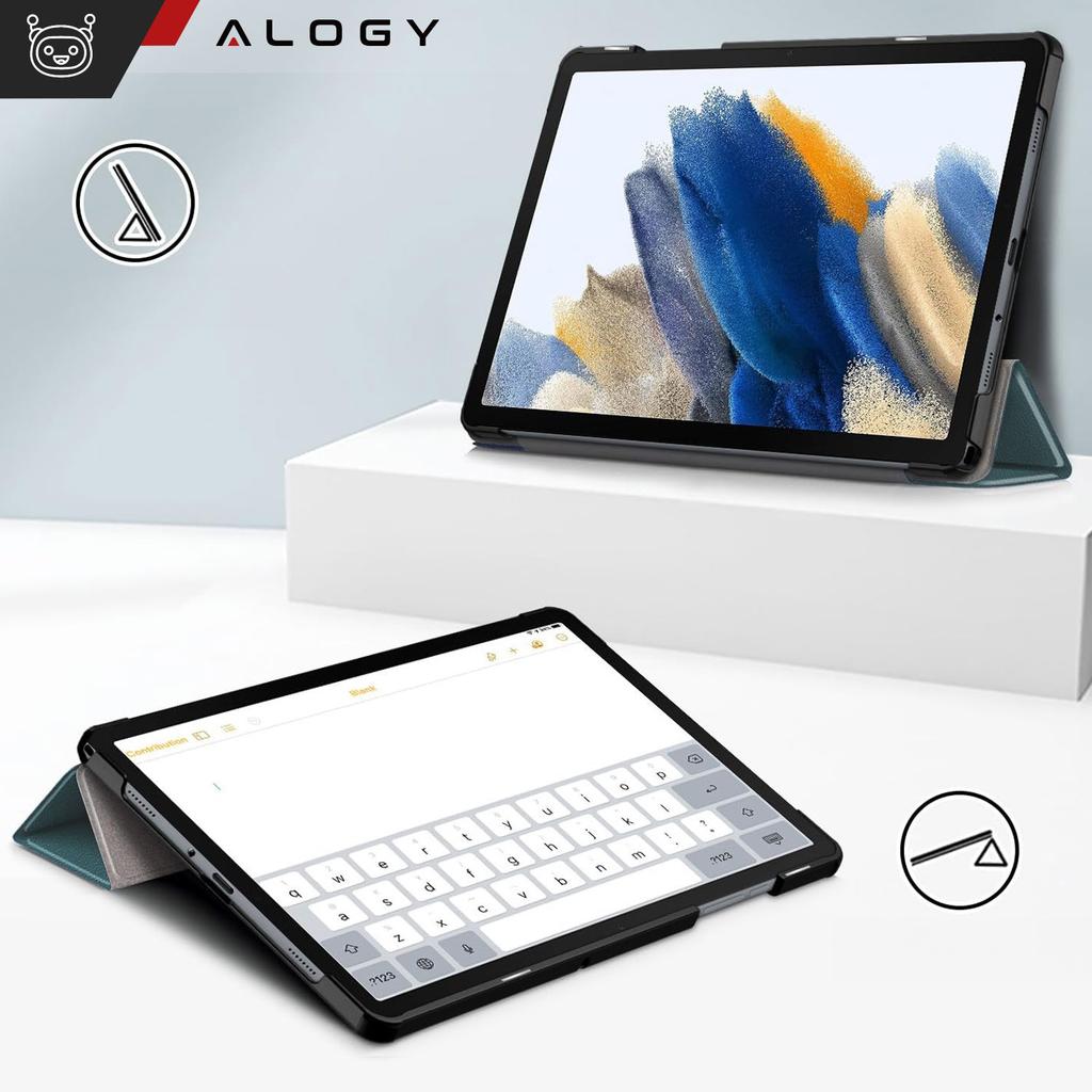 Etui Do Samsung Galaxy Tab A9+ Plus 2023 11" X210/X215/X216 Obudowa Na Tablet Case Alogy Book Cover Zielone
