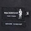 Mackintosh Stainless Collar Coat 34 Black Handmade Women Used