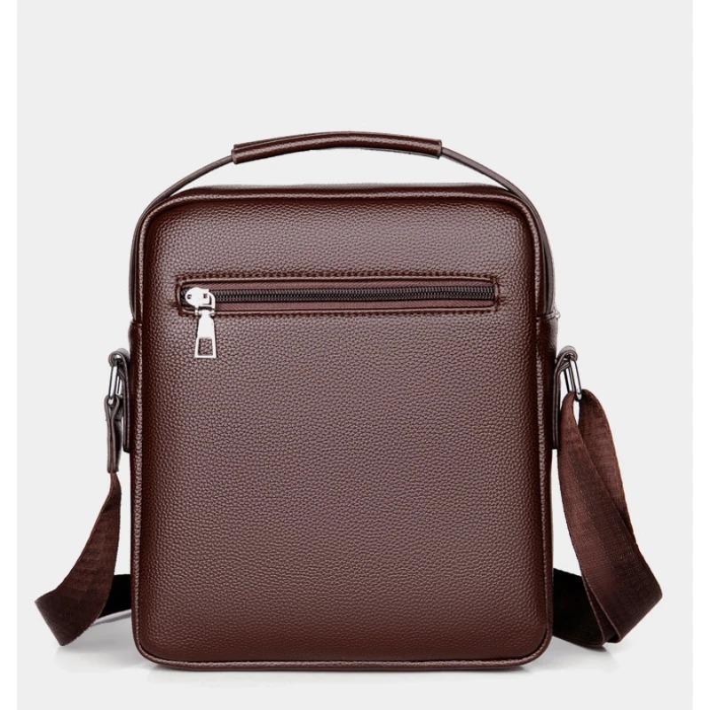 Men's Shoulder Bag with Large Capacity, Waterproof and Wear-resistant