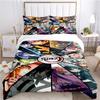 Anime D-Demon-Sla Cartoon All Season Duvet Cover comforter Bedding set Soft Quilt Cover and Pillowcases Single/Double/Queen/King