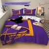 3pcs bedding set Basketball Hoop Includes 1 Comforter + 2 Pillowcases, Without Pillow Inserts, Soft Comfortable, Lightweight Breathable, Pri