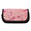 Pencil Case Roomy Storage 300D Polyester Metal Zipper with Two Storage Layers for Pens Stationery Accessories for Office School