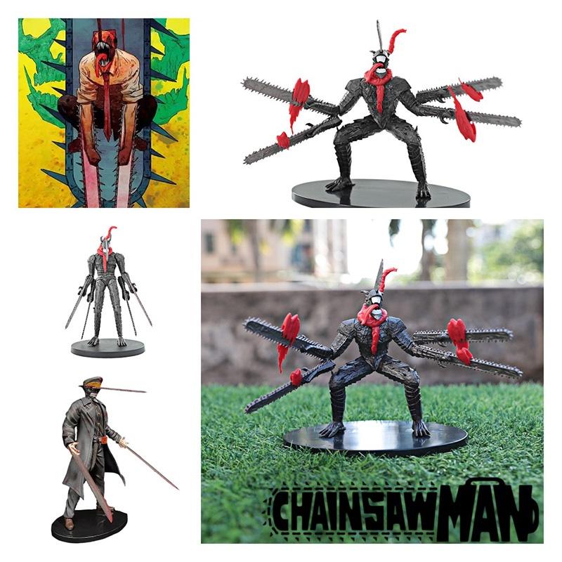 Demon Slayer Chainsaw Man Collectible Pvc Action Figure Teenagers