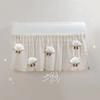 Anti-Direct Blowing Air Conditioning Windshield Set Dust Cover Cute Wind Guide Curtain No Punching Retractable