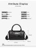 Women's 2025 Fashion Crocodile Texture Handbag: Stylish Single-Shoulder Crossbody Bag