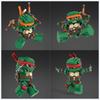 MOC Animated Movie Figures Turtle Mecha Model 1987 Violent Tortoise Warrior Mini Doll Building Block Kid Toy Adult Birthday Gift