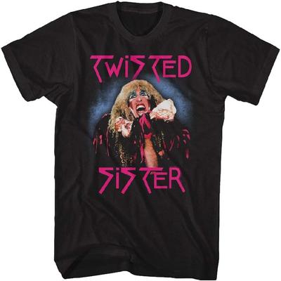 American Classics Twisted Sister Heavy Metal Band Can't Stop Rock'n'Roll Adult T-Shirt Tee