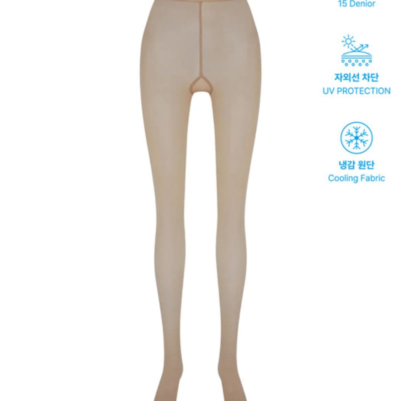 

PLAYBOO [Cool/UV Protection] UV Breeze stocking (15D)_#23 FREE