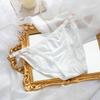 Ice Silk Seamless Low Waist Slim Thin Strap Panties V-shaped Leopard Print Women's Panties