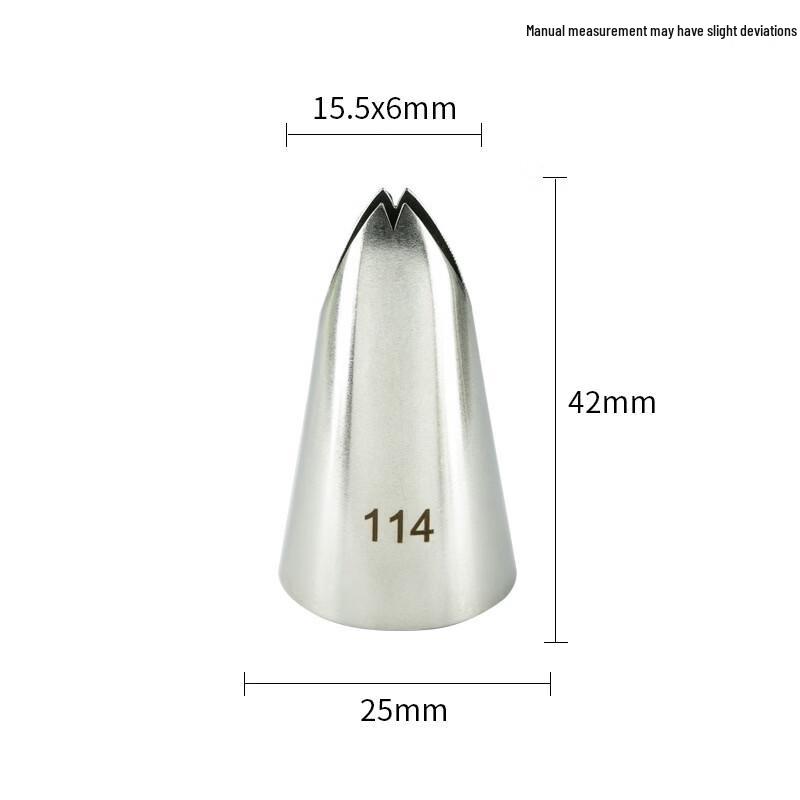 Ruhan Stainless Steel Cake Decorating Piping Nozzle Set