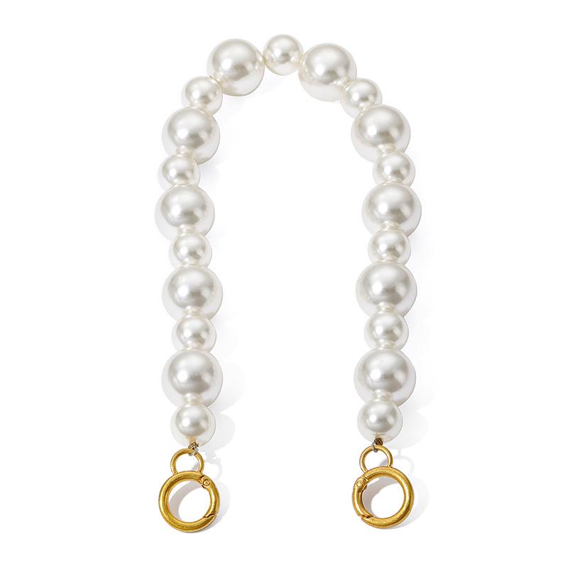 Pearl Handle Frog Underarm Bag with Gold Decorative Chain - SP-57 DIY Accessories