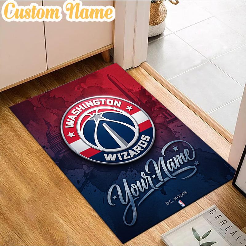 Custom Name Washington basketball Logo Rug, Office Rug, Chair Rug, Carpet for Living Rooms, Doormat Game Rug Home Decor Christmas Gifts