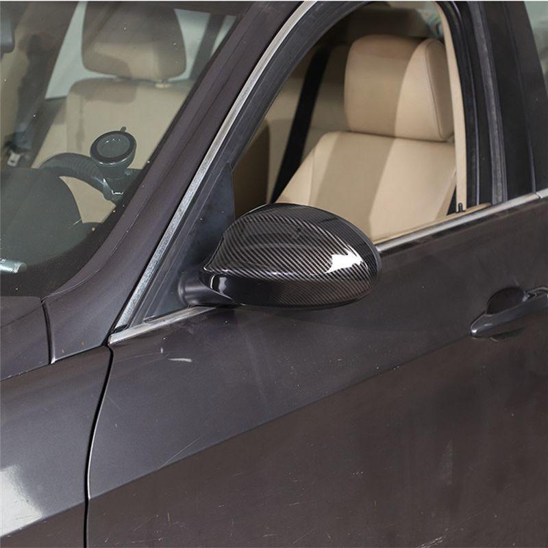 Authentic Car Rearview Mirror Cover Glossy Black Side Wing Mirror Housing For BMW 3 Series E90 E91 E92 E93 2005 - 2008 Accessori