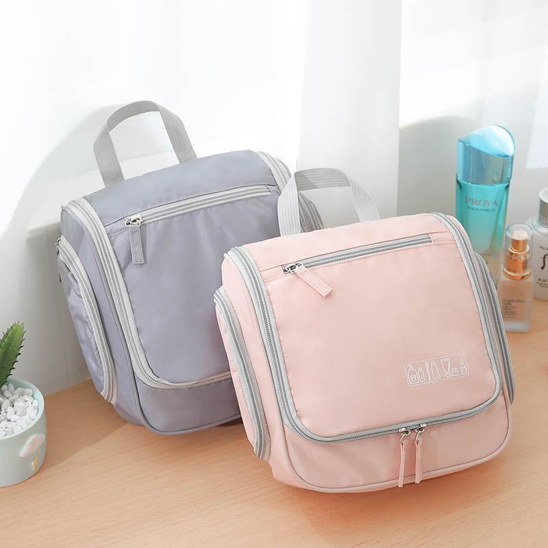 Trendy Korean Style Waterproof Memory Yarn Small Ear Travel Toiletry Bag Portable Storage Bag Makeup Toiletry Bag