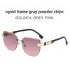 Cat Eye Sunglasses Fashion Uv400 Antiglare For Summer Outdoor Travel