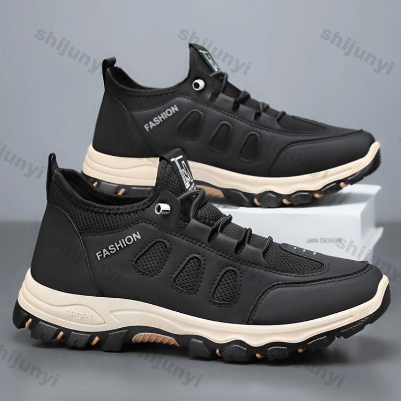 Fashion Men Fashion Sneakers Vulcanize Shoes Chunky Flat Comfortable Spring Autumn Platform Mens Sports Casual Shoes Outdoor Hiking Shoe