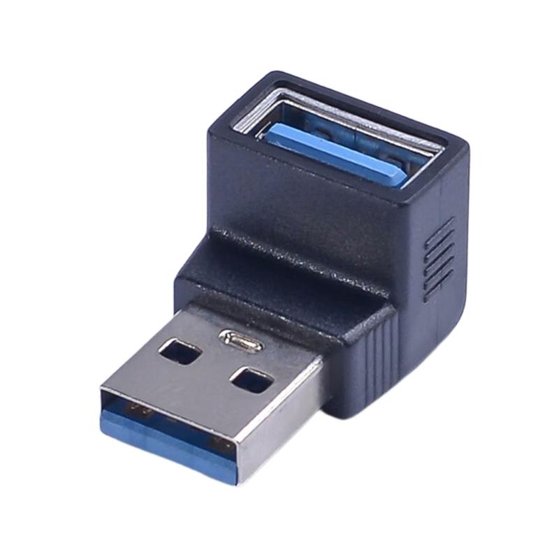 

Compactly 90 Degree USB3.0 Extension Cable Connector For Tight Space And Durability USB Adapter