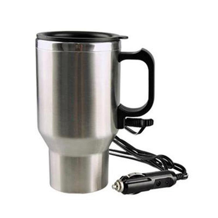 Car Heater Thermos Cup Double-layer Stainless Steel Large-capacity Heating Cup Auto Supplies Yiwu Electric Heating Cup 60 °
