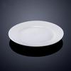 Chuwanya Round White Ceramic Dinner & Dessert Plates
