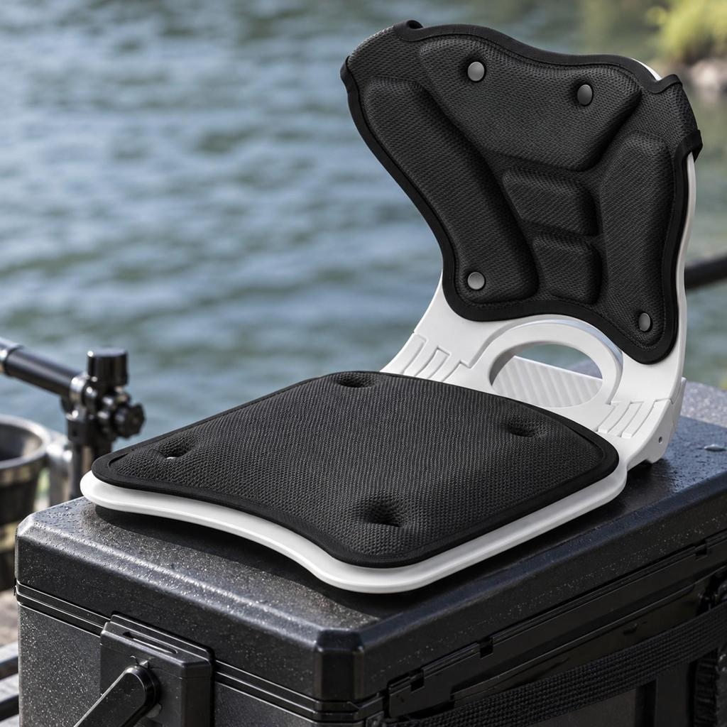 Support Fishing Seat Pad Removable Cleanable Cover for Anglers