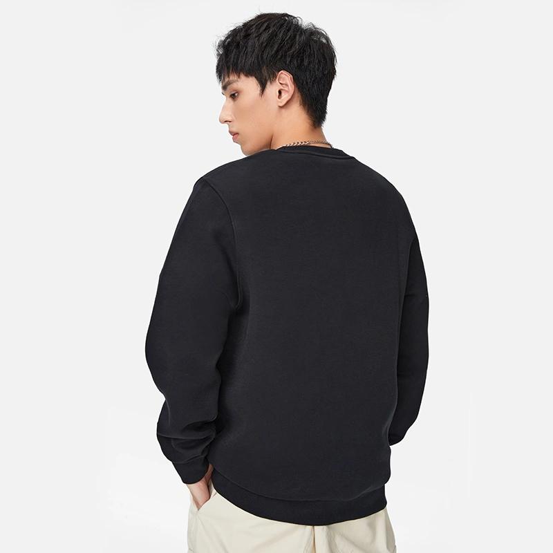 Li Ning Sweatshirts Men's Black Crew Neck Moderate Other AWDSB99-4