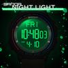 SANDA LED Digital Movement Teenager Students Hand Clock Trendy Outdoor Sports Water Resistant Mode Wristwatch Top Men Watch