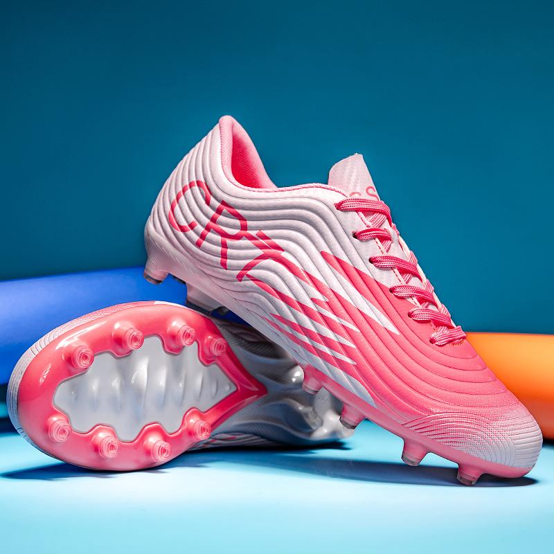 Mens Soccer Footwear Latest Low Cut Fg Buffer Anti Torsion Light Artificial Grass Competition Practice Soccer Footwear