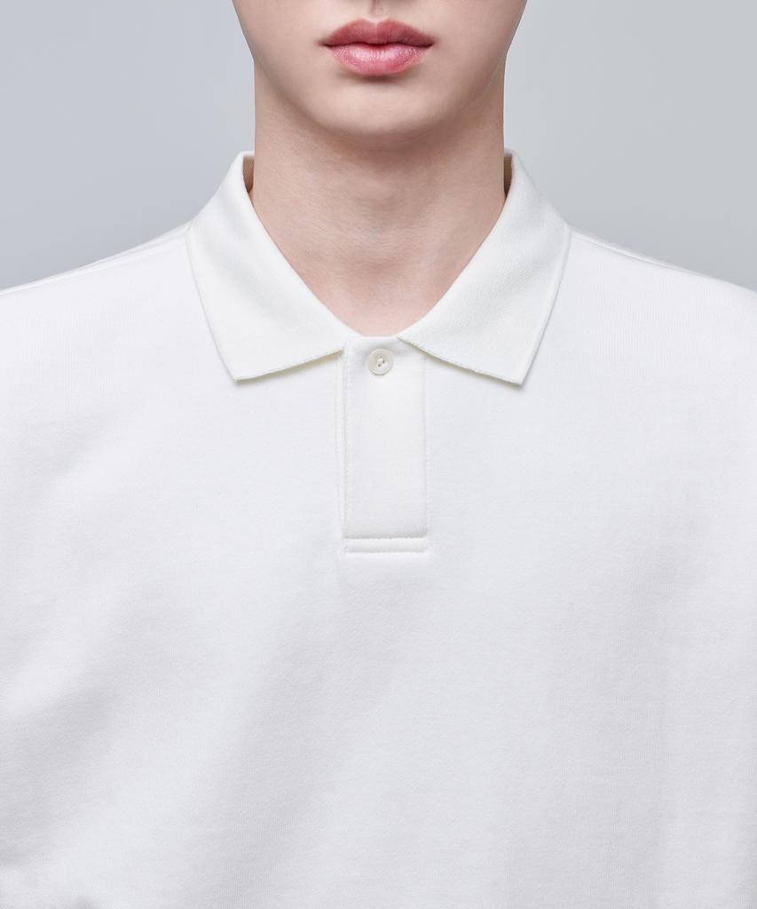 Musinsa Standard Oversized Collared Sweatshirt [Cream]