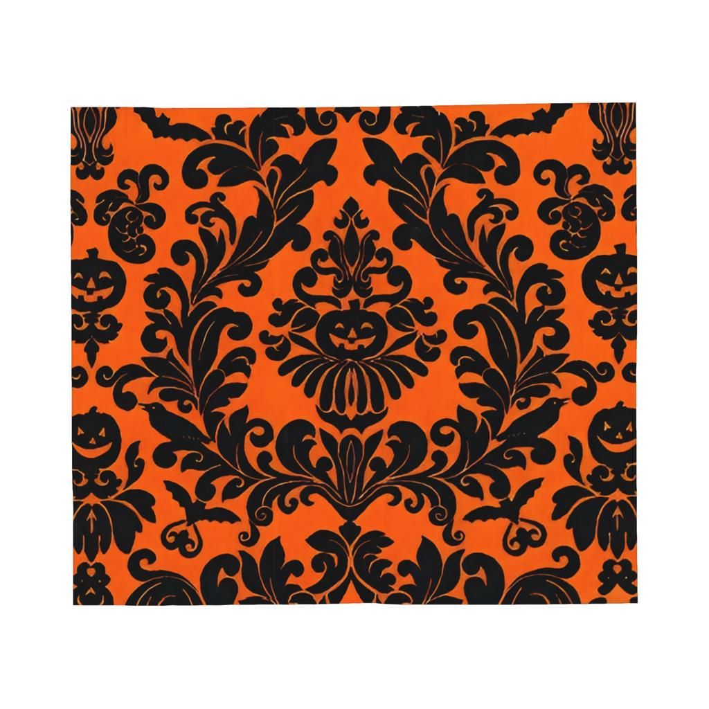 Halloween Blanket Flannel Gothic Bats Ghosts Witch Soft Throw Blanket for Home Couch Bed Rug