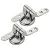 2/4pcs Toilet Seat Hinge Zinc Alloy Universal Toilet Seats Top Lid Fix Hinge Set With Adjustable Washer Replacement Accessories