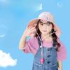 Children's Fan Hat Summer Large Brim Shawl Boys and Girls Breathable Mesh Sun Protection Hat Baby Outdoor Sun Hat