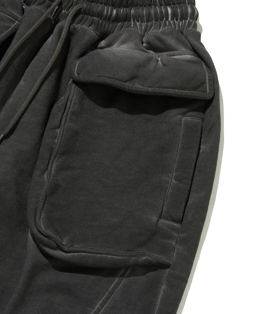 Seuweideu Cut Out Sweat Pants [Black]