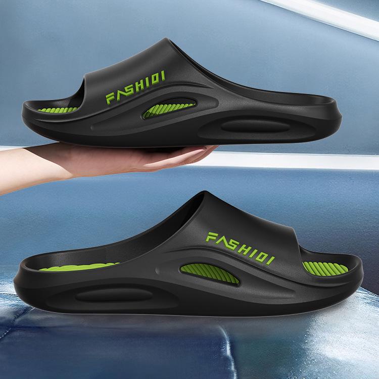 

Мужские тапочки 2024 года с противоскользящей мягкой подошвой и дезодорирующим эффектом для дома и улицы 42-43 (Fits size 41-42)