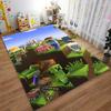 Minecraft Style Carpet with Characters, Animals, and Adventure Design Suitable for Use As an Anti-slip for Living Room Bedroom Sofas