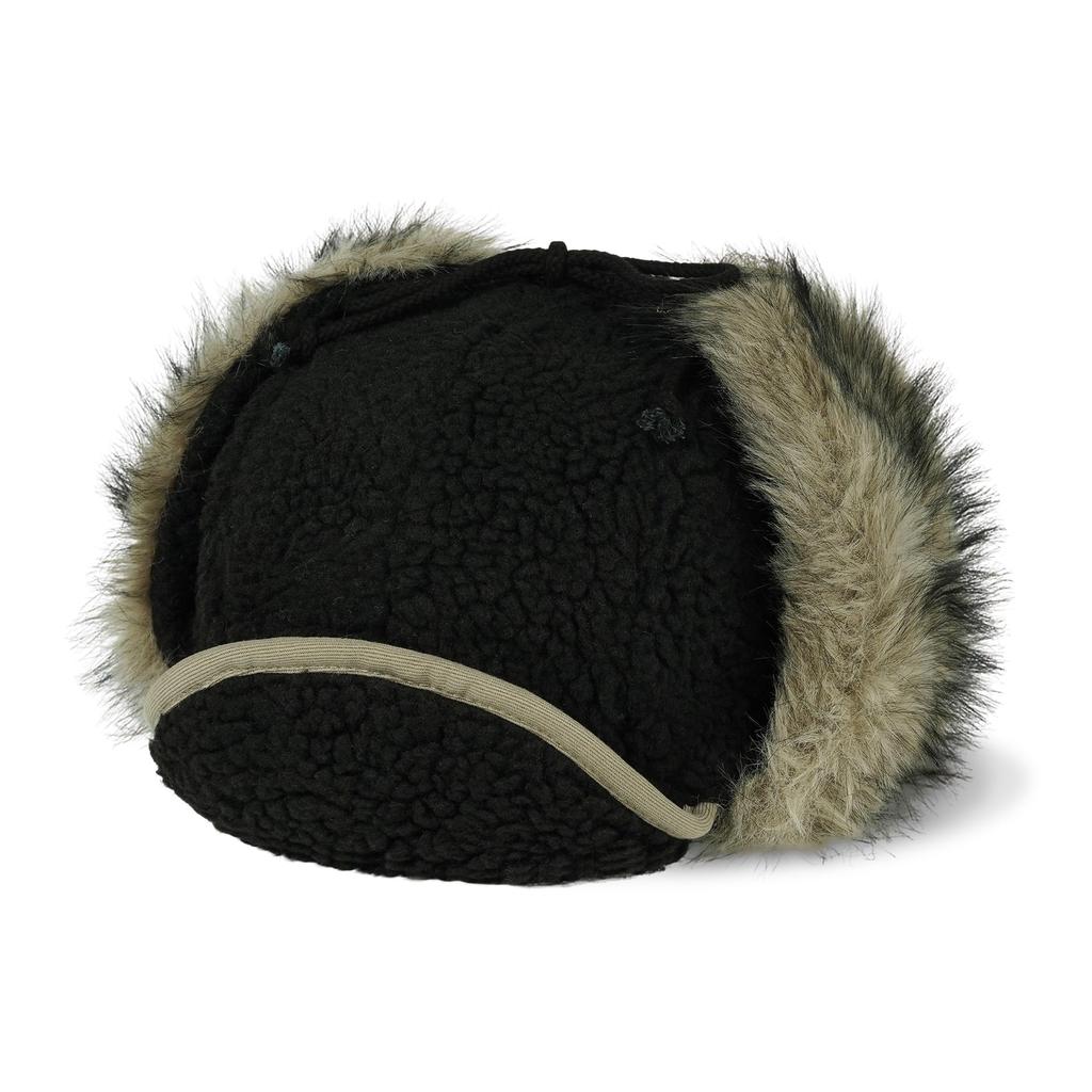 [Clape] Winter Aviator Hat with Ear Flaps – Windproof Pilot Cap for Men & Women, Warm Russian Trapper Hat for Ski, Cycling, Hiking, (Black, PL2503)