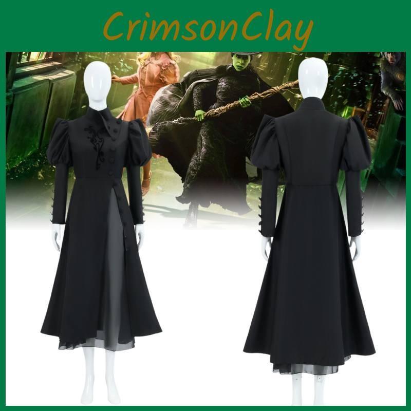 Wicked Cos Elphaba Clothing Festival Party Costume Movie Cosplay Skirt Perform