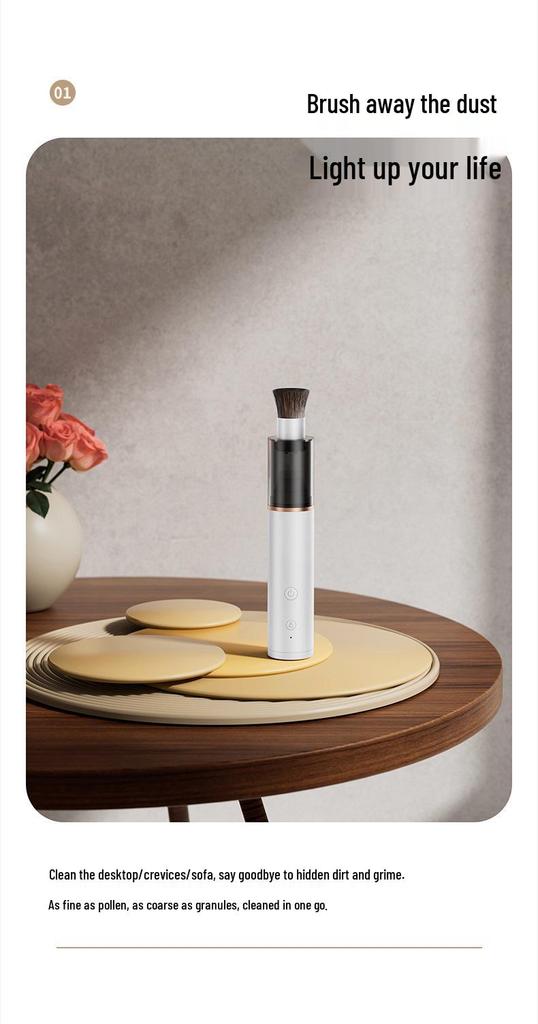 2026 Portable Mini Handheld Vacuum Cleaner - Long-Lasting Wireless Car & Desktop Cleaner