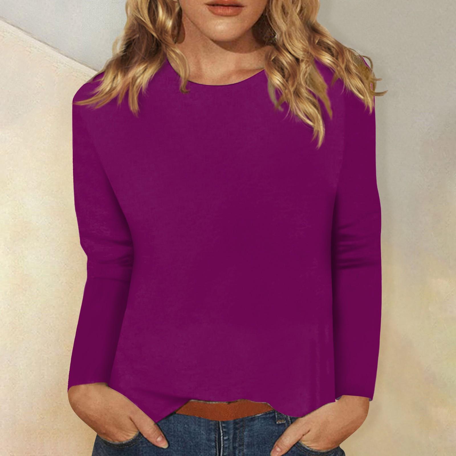 

Женский модный повседневный универсальный повседневный топ с круглым вырезом и длинными рукавами с принтом XL