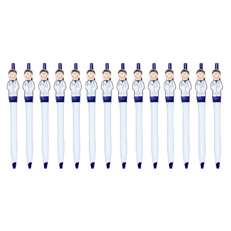 Doctor Nurse Ballpoint Pen Retractable Ballpoint Pen Office Stationeries Suppy