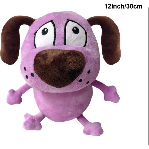 New 12 inch Purple Dog Plush Cute Dog Stuffed Animal,Plush Toy for Boys and Girls, Children's Gift, Home Decoration (Dog)