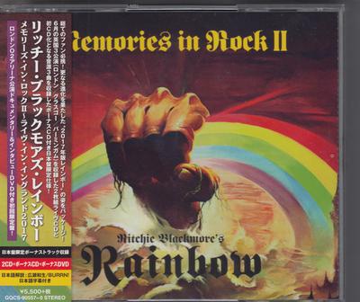 CD RITCHIE BLACKMORES RAINBOW  Memories In Rock II  Live In Engla GQCS9055760 Ward 2018 Japan ObiMetal Used
