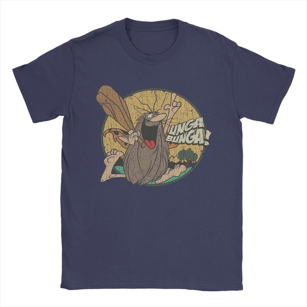 Men Cartoon Caveman 1977 T Shirt 100 Cotton Tops Humorous Short Sleeve Crewneck Tee Shirt Printed TShirts