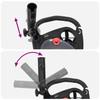 Golf Trolley Black and White 100 x 69 x 114 cm Aluminum