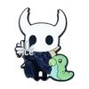 Creative Cartoon Hollow Knight Metal Brooch - Enamel Monster Bug Badge Accessories