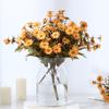 Autumn Small Daisy Artificial Flower 24 Autumn Color Bunch Small Daisy Ins Pastoral Small Autumn Chrysanthemum Artificial Flower