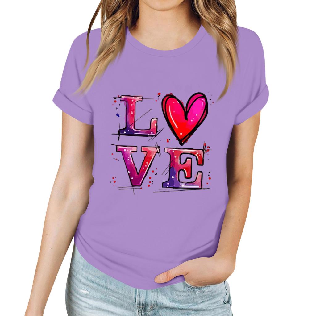 Damska casualowa koszulka z nadrukiem słoneczników, okrągły dekolt, pulower, krótki rękaw